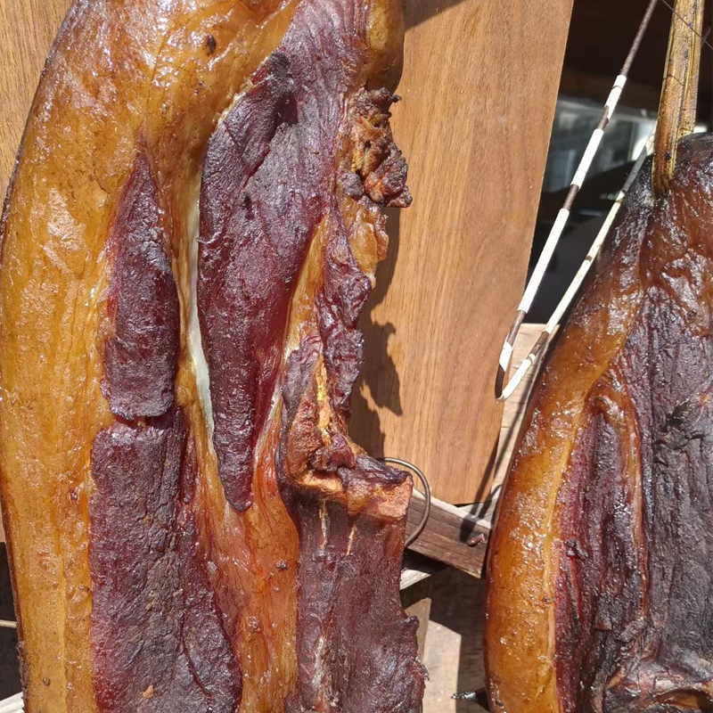 安化本地土猪腊肉500g