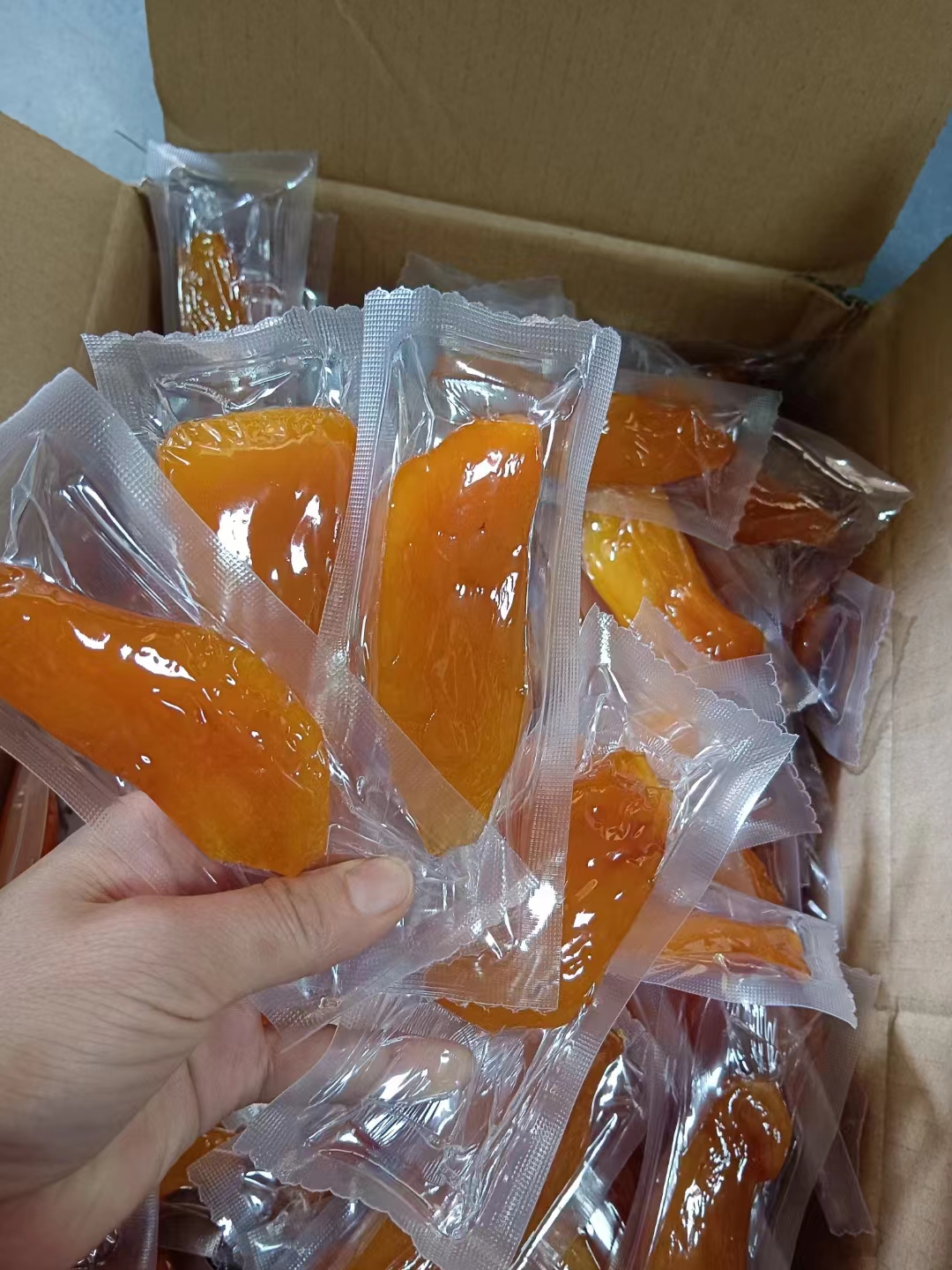 永州东安县加隽薯业倒蒸红薯干真空独立包装450gx2袋包邮