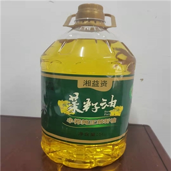 赫山 益浮茗 菜籽油5L/瓶