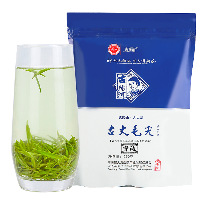 湖南古丈县古丈毛尖古阳河守诚毛尖250g/袋高山明前特级绿茶