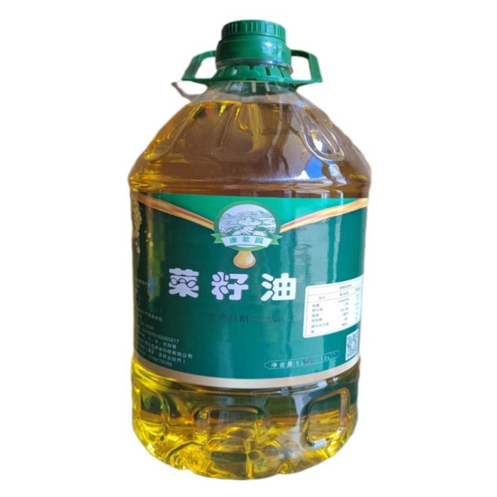 沅陵县康歆园清香菜籽油5L桶