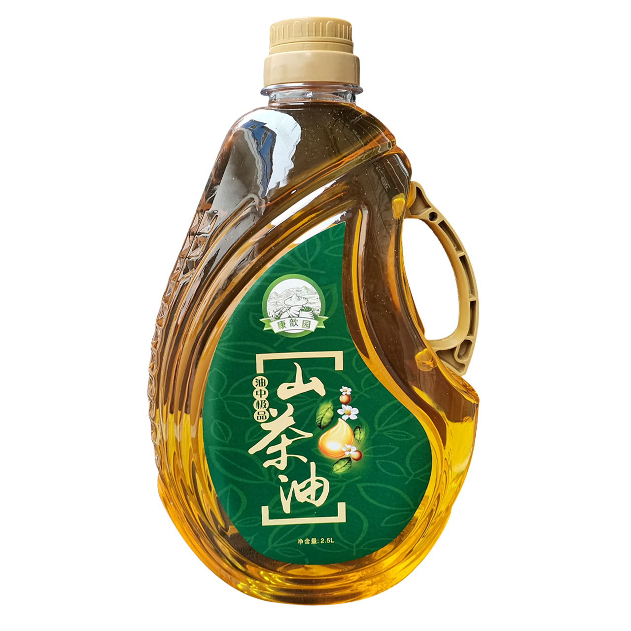 沅陵县康歆园物理压榨纯正山茶油2.5L瓶装