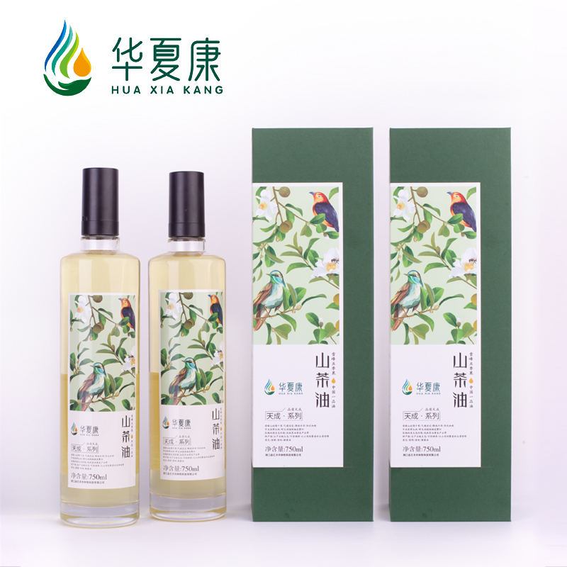 洞口县亿丰农林华夏康山茶油天成750ML*2礼盒装