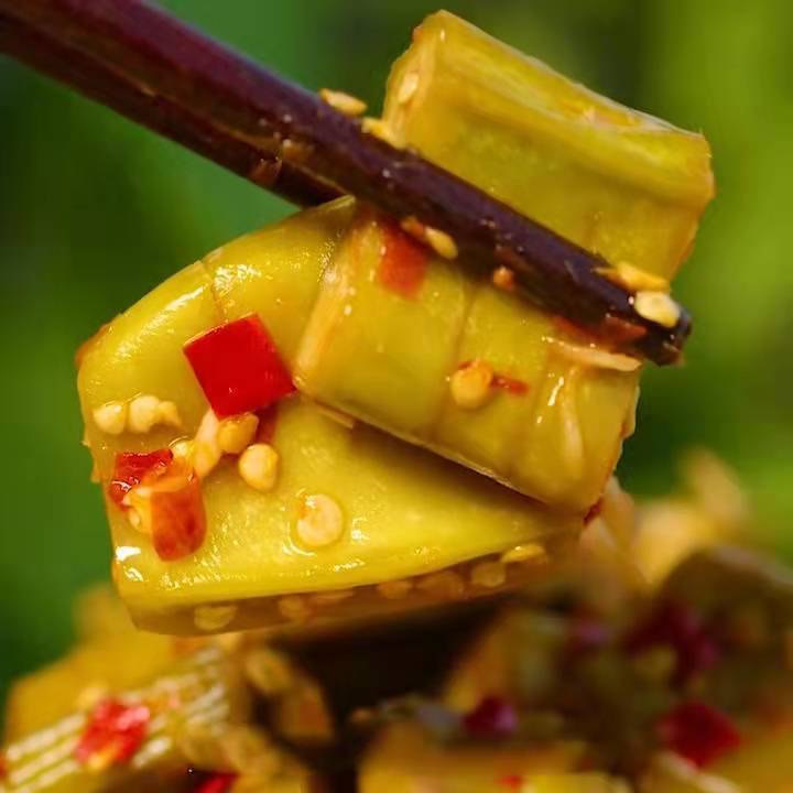 刀豆剁椒刀疤豆新化县龙湾特产400克坛装