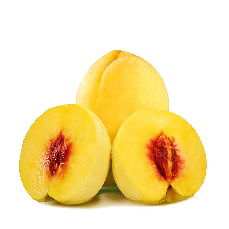 怀化市洪江市黔阳牌锦绣黄桃带箱10斤包邮