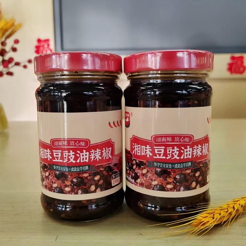 溆浦湘味豆豉油辣椒240g