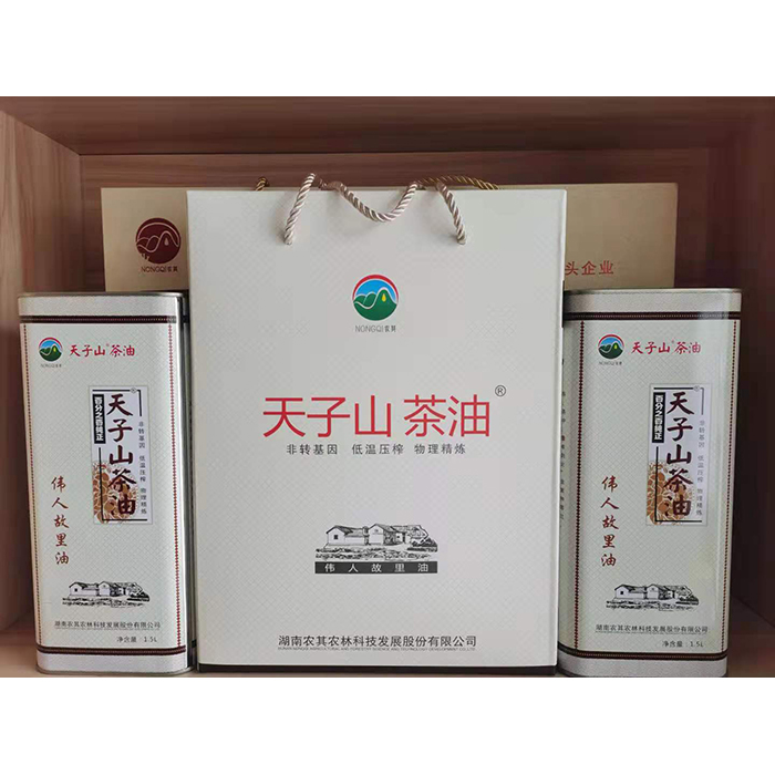 湘潭县  天子山茶油 1.5l*2瓶