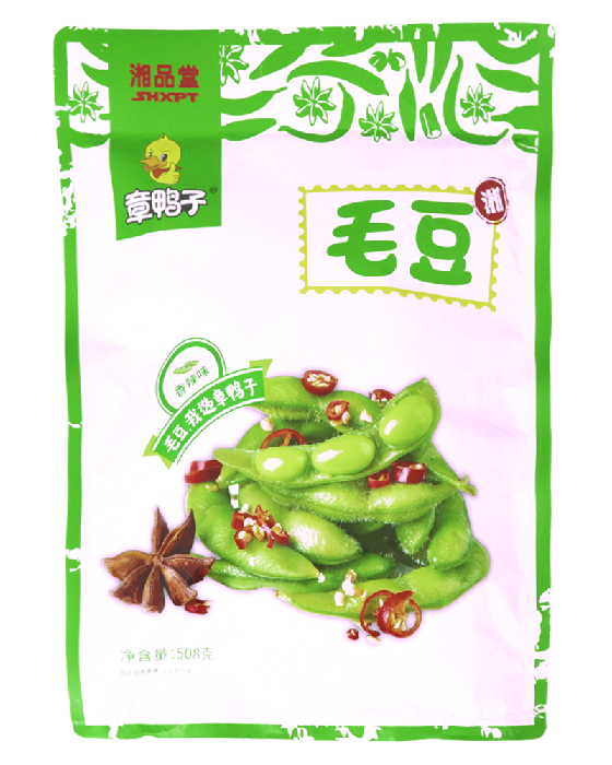 常德湘品堂香辣毛豆508g