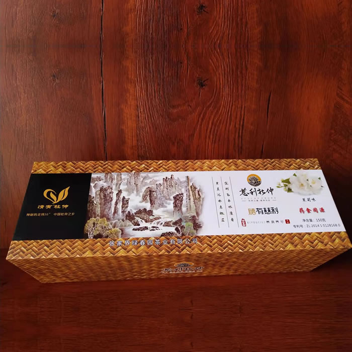 张家界情有杜仲茉莉味袋泡茶礼盒300克（3克*50小袋*2盒）