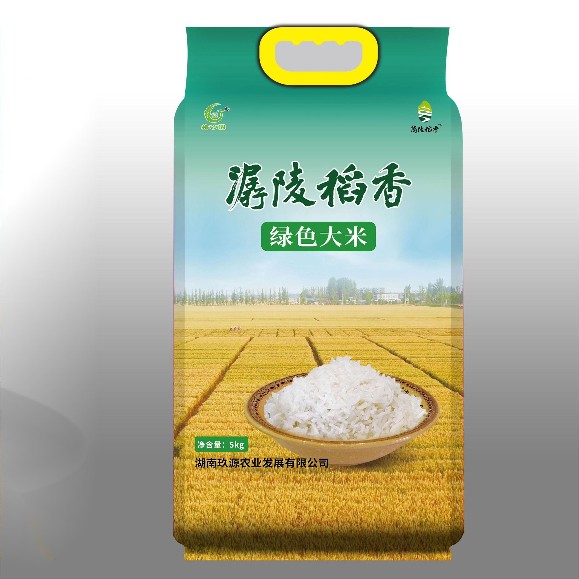 安乡县梅公园潺陵稻香绿色大米5KG