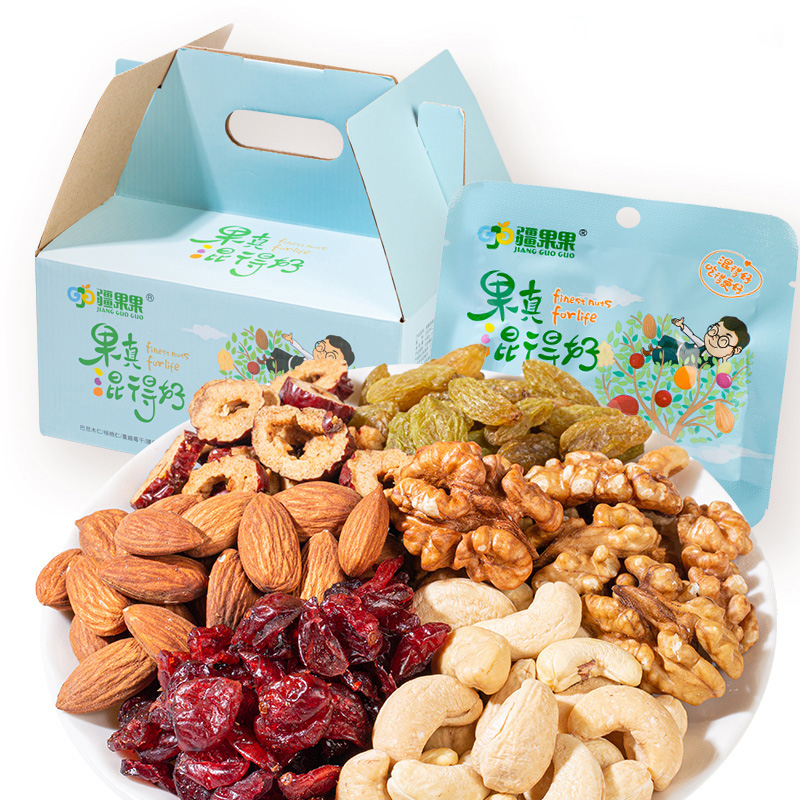 喀什疆果果果真混得好每日坚果600g