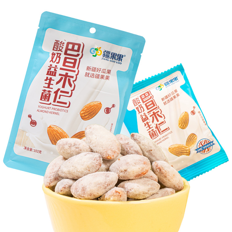 喀什疆果果酸奶益生菌巴旦木仁102g*2