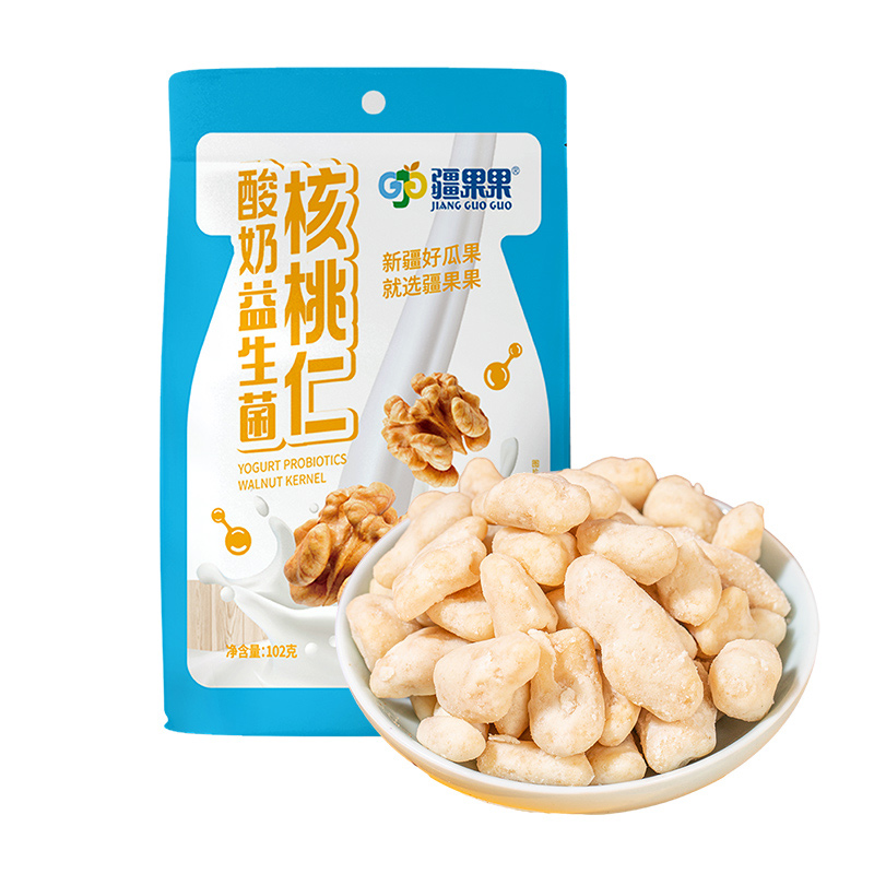 喀什疆果果酸奶益生菌核桃仁102g*2