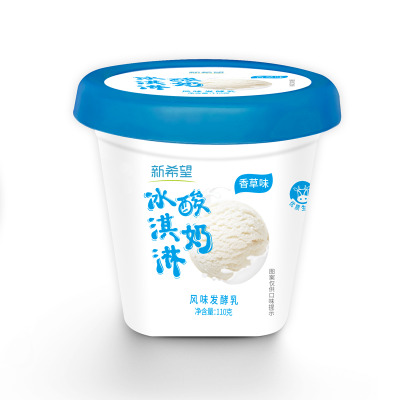 长沙市望城区新希望冰淇淋酸奶风味发酵乳110g