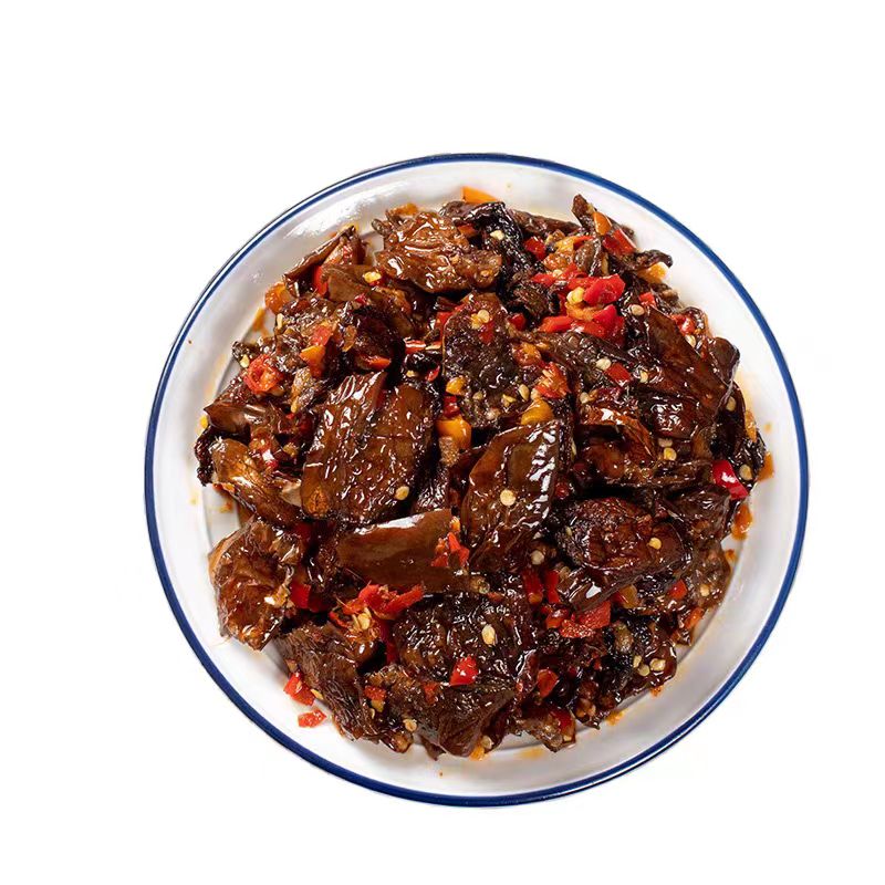 望城仓自营剁椒拌茄子皮200g