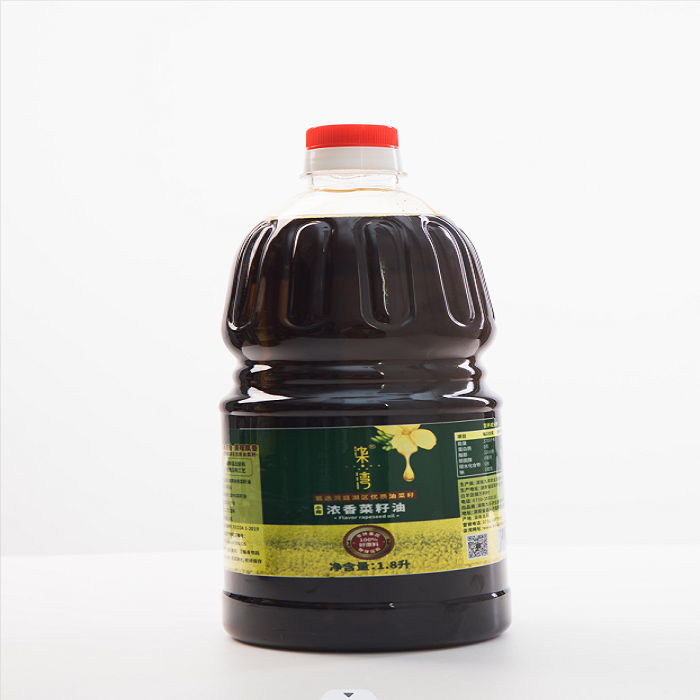 临湘+柒湾+柒湾小榨浓香菜籽油+1.8L
