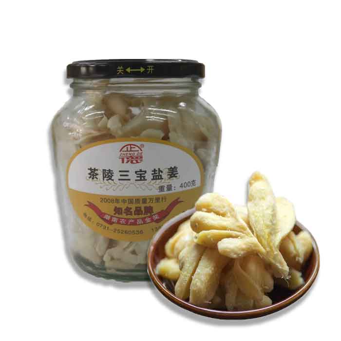 茶陵县正德盐姜400g装