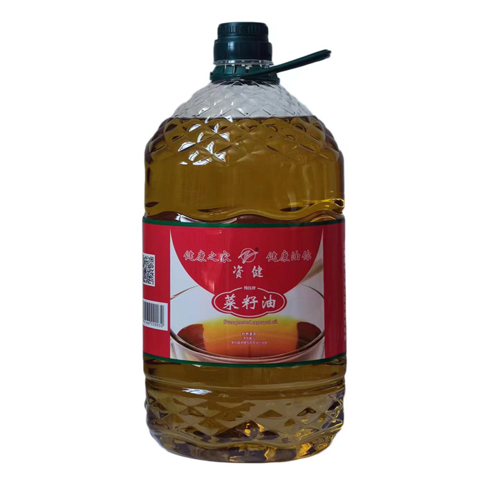 安化资健本地菜籽油5L