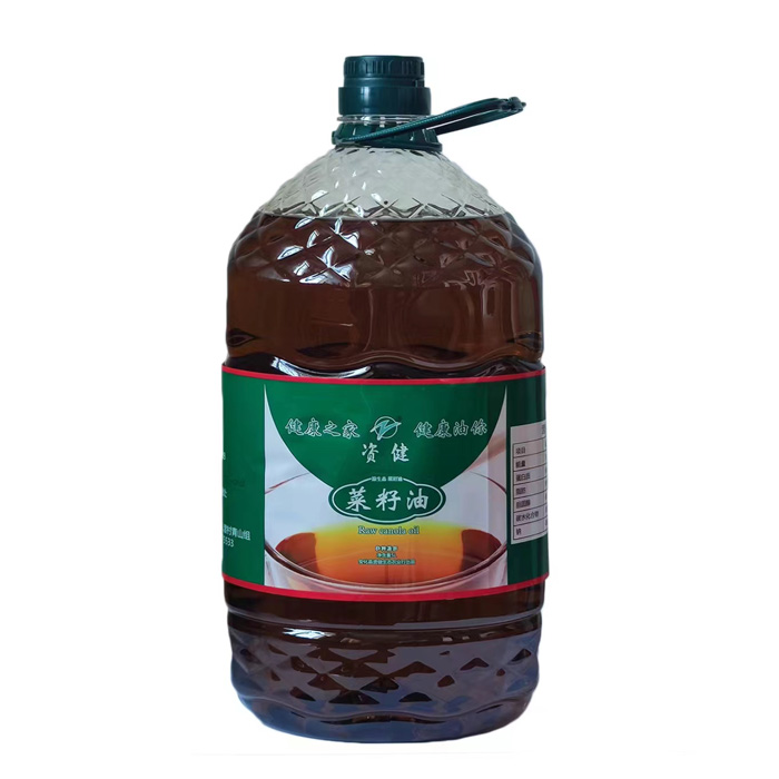 安化资健本地菜籽油5L