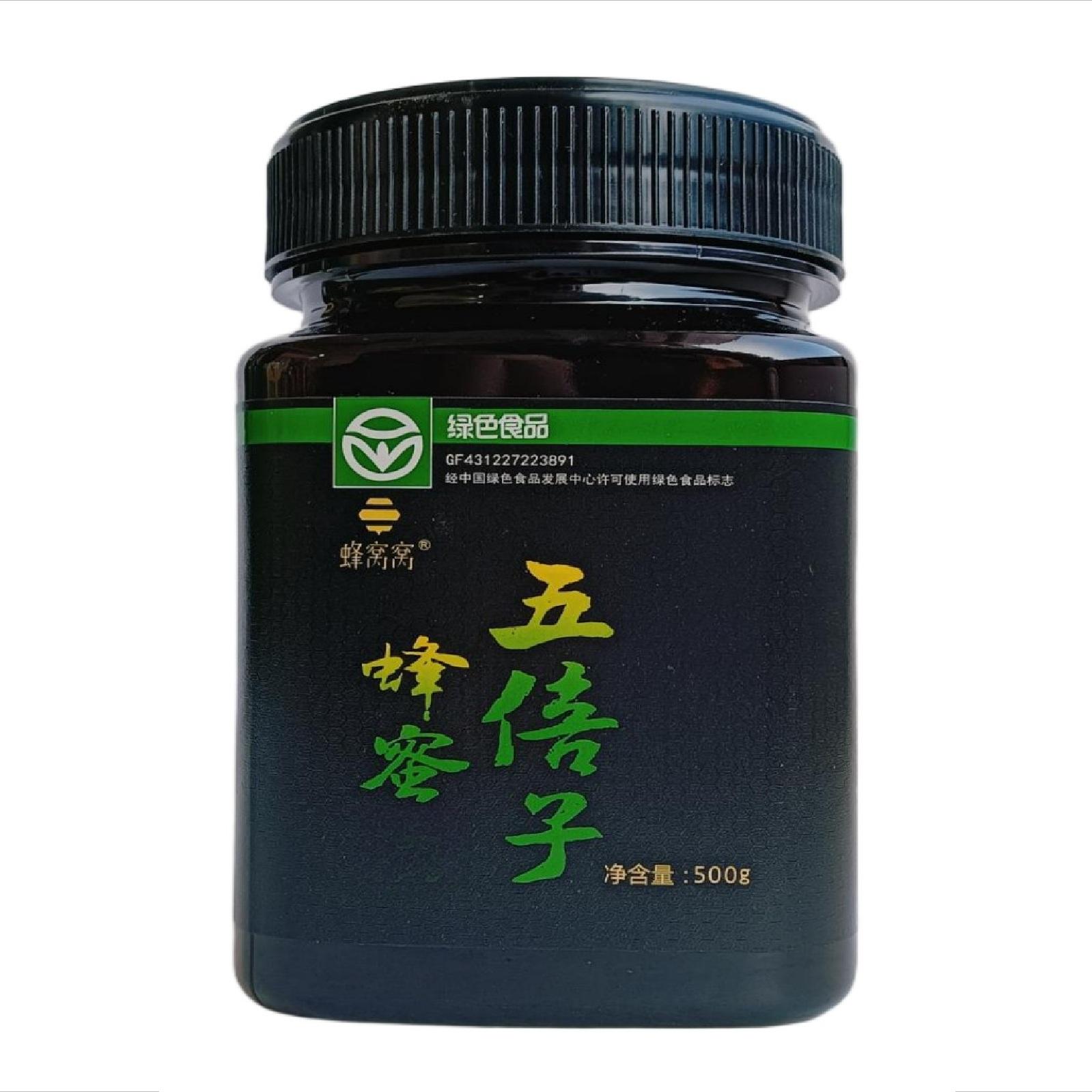 新晃县蜂窝窝五倍子土蜂蜜500g/瓶