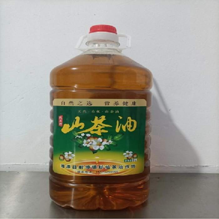 湘潭县杉仙牌小榨茶油 5L*1瓶