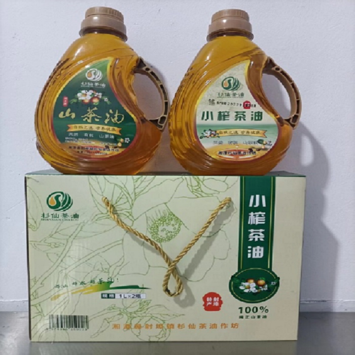 湘潭县杉仙牌小榨茶油 1L*2瓶