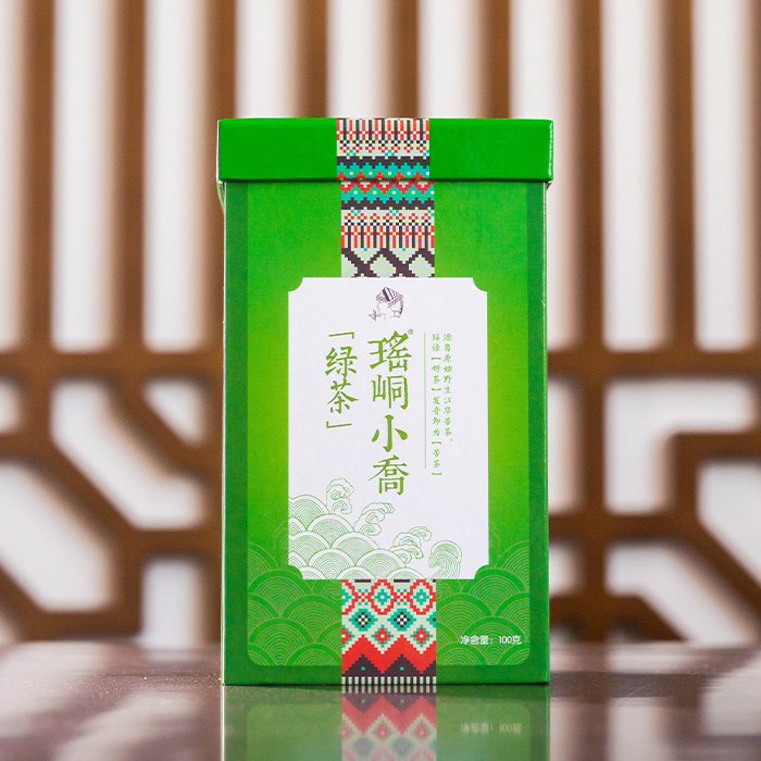 永州仓自营茶叶 瑶峒小乔高档罐装绿茶100g