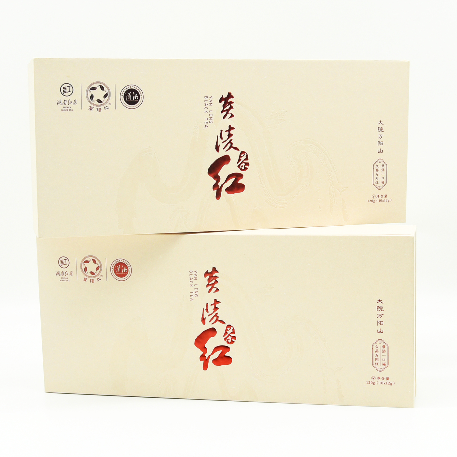 炎陵县万阳红炎陵红茶120*2/盒