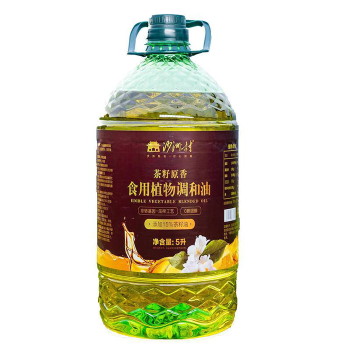 汝城县沙洲村茶籽原香-食用植物调和油5L