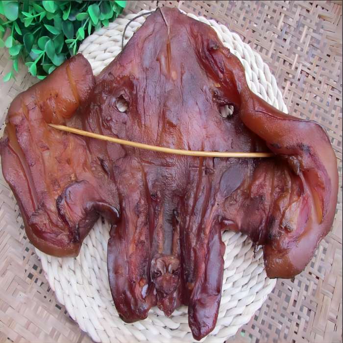 邵东市仓 半边腊猪脸 500g