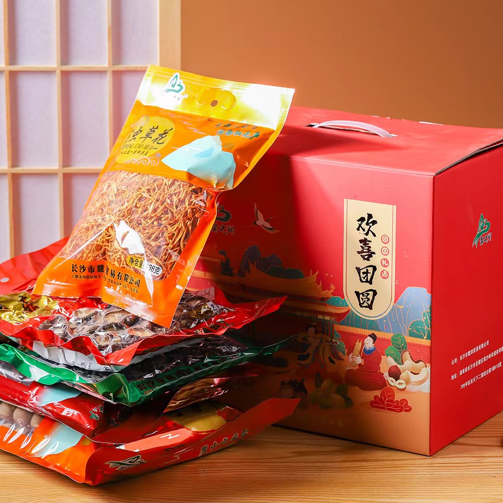 长沙第3仓自营 欢喜团圆大礼盒 2074g