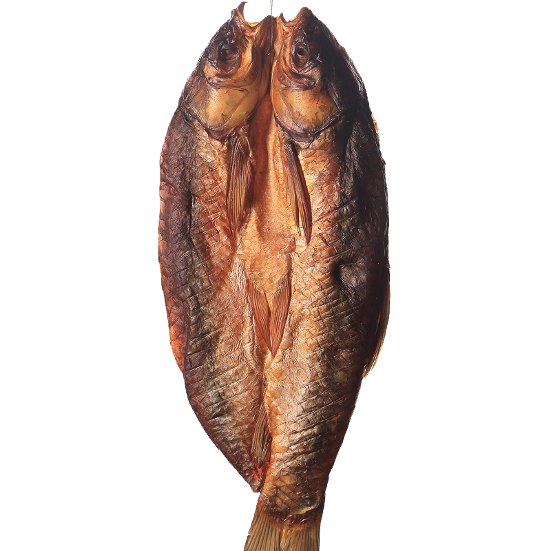 芷江县草鱼烟熏整条腊鱼干鱼3斤/条