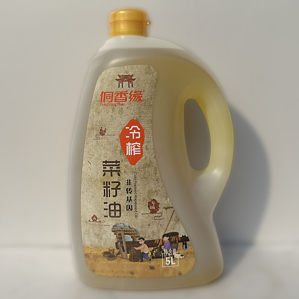 芷江侗族自治县侗香缘5L冷榨菜籽油