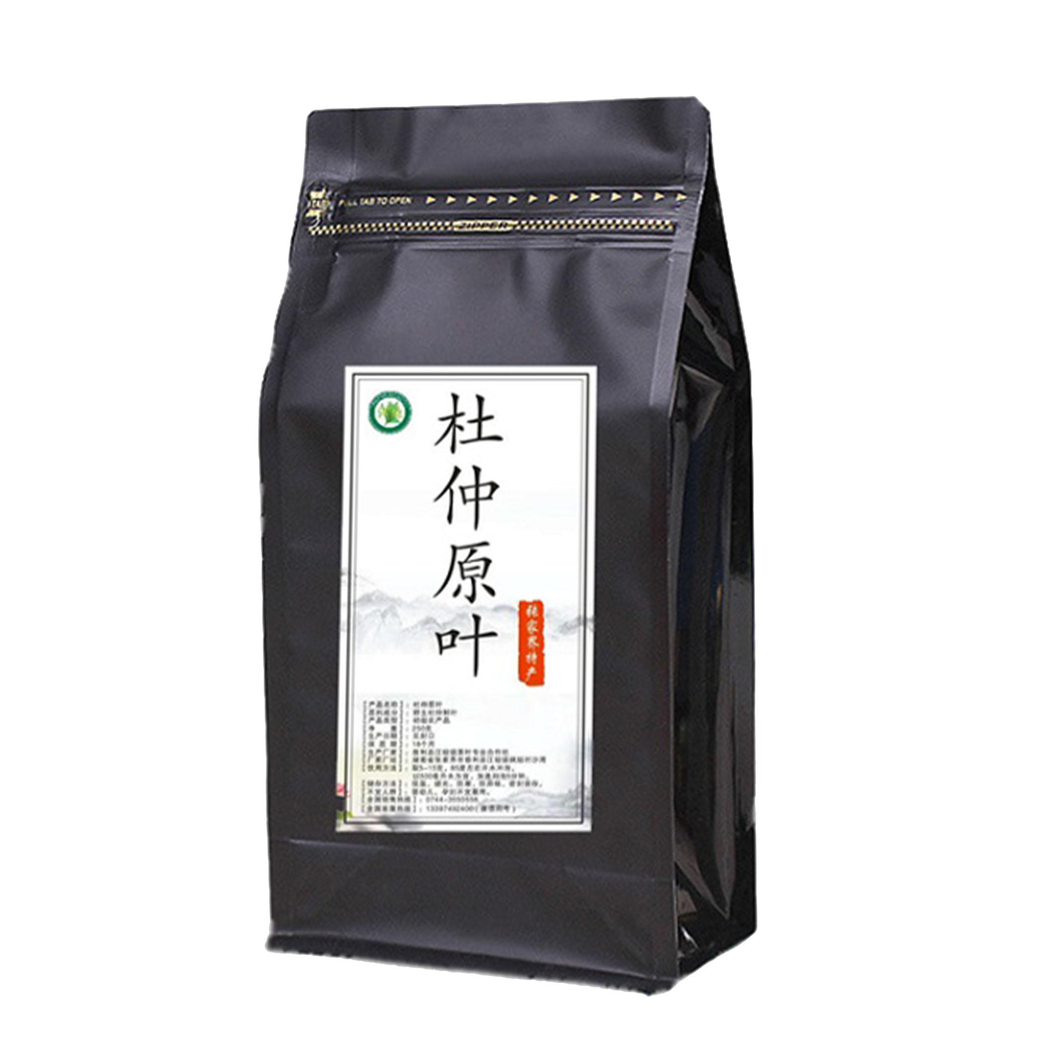 慈利县江垭茶业杜仲原叶袋装250g/袋