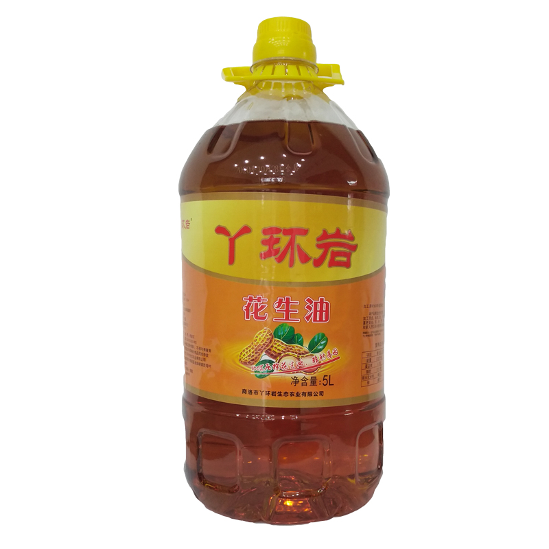 商南县丫环岩食用油纯正花生油5L