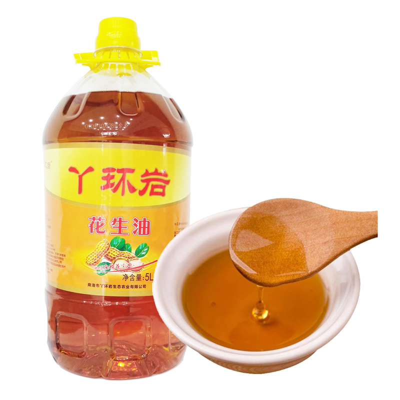 商南县食用油纯正花生油5L/桶