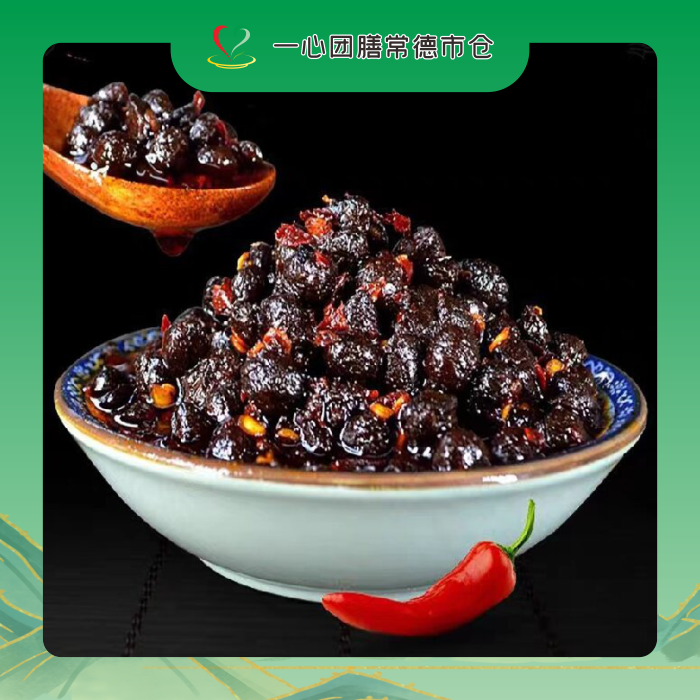 常德仓 风味豆豉 500g