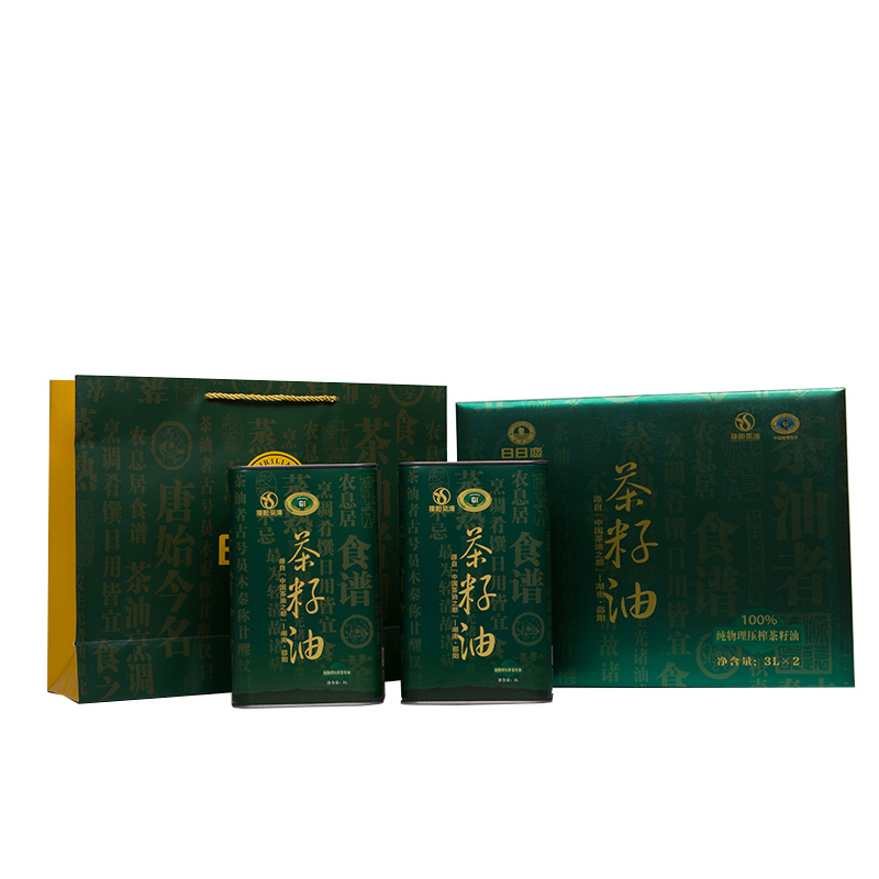 邵阳县日日恋纯正茶籽油3L*2