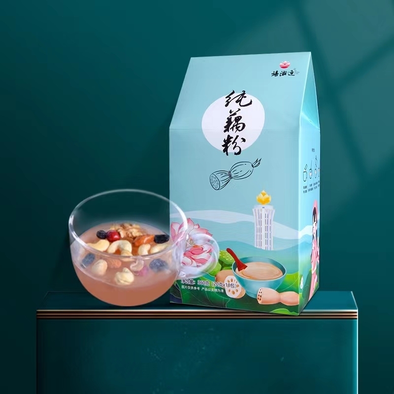 君山 禧湘莲 纯藕粉 360g/盒