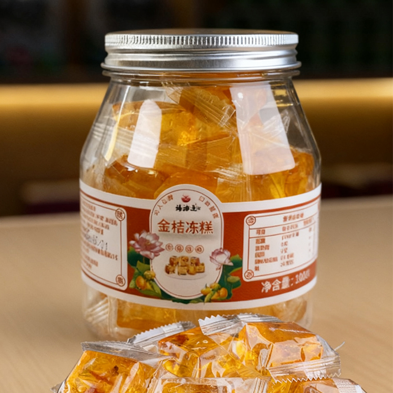 君山 禧湘连 金桔冻糕260g