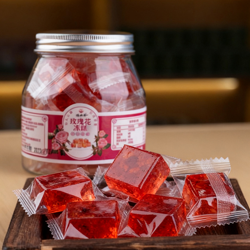 君山 禧湘连 玫瑰花冻糕260g