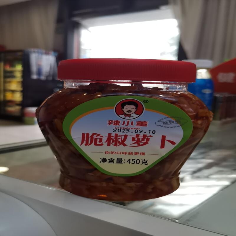 湖南德骏食品科技有限公司辣小董脆椒萝卜450克