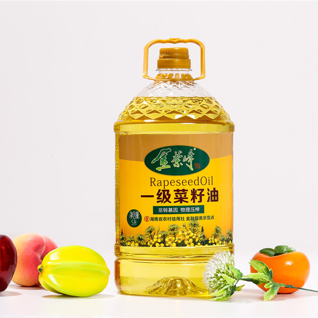 炎陵县金紫峰一级菜籽油5L