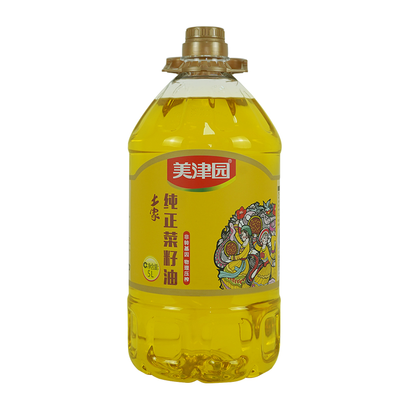 【宁乡同膳仓】湘西古丈县美津园土家纯正菜籽油5L