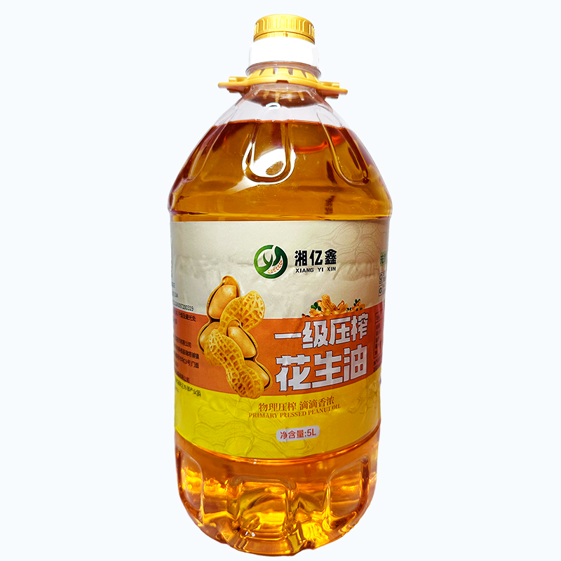 桑植湘亿鑫花生油5L/桶