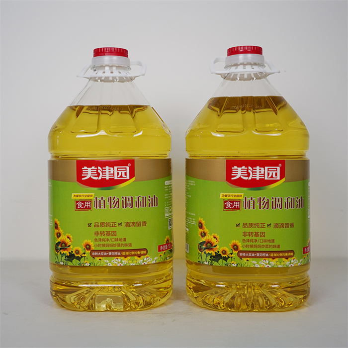 湘西古丈 美津园食用植物调和油(豆葵)10L*2
