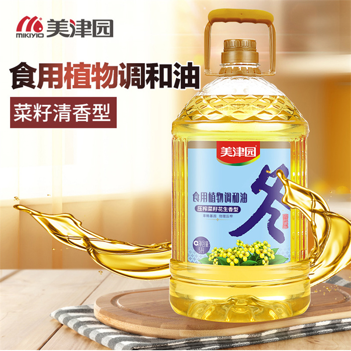 湘西古丈 美津园调和油压榨菜籽花生香型（冬）5L