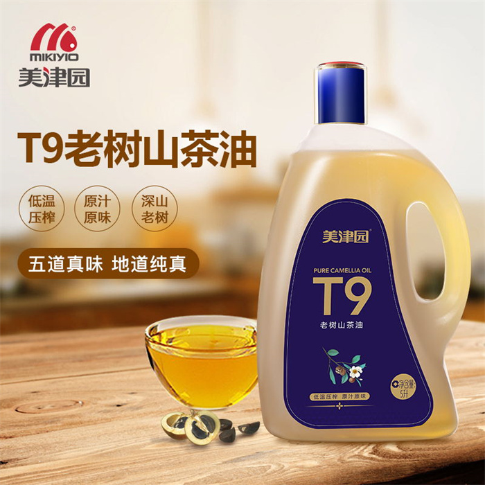 湘西古丈 美津园T9老树山茶油5L