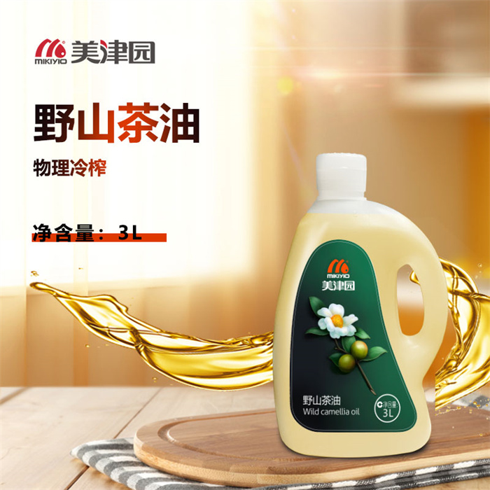 湘西古丈 美津园野山茶油3L