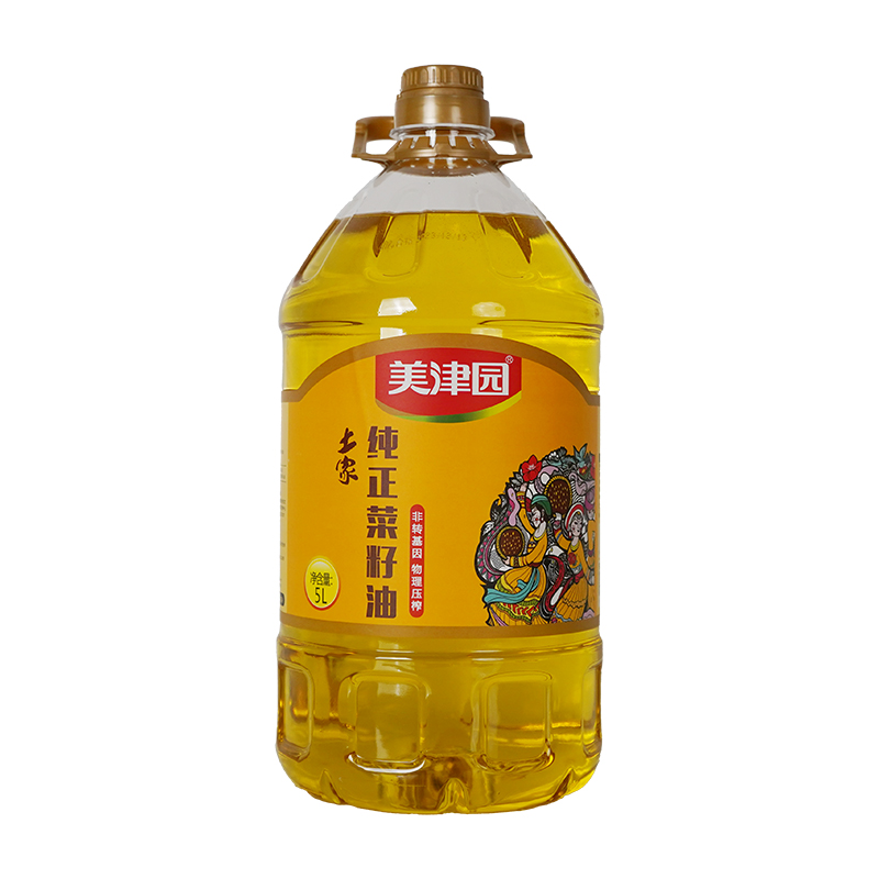 古丈县美津园土家纯正菜籽油5L